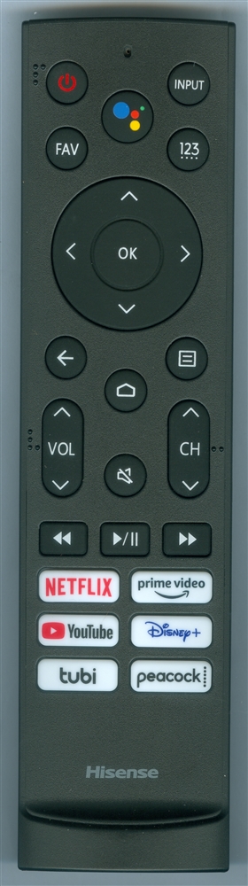 HISENSE 299843 ERF3A90 Genuine OEM original Remote