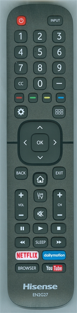 HISENSE EN2G27 Genuine OEM original Remote