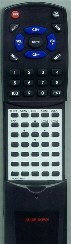 HISENSE HYDFSR-A205EP replacement Redi Remote