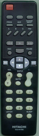 HITACHI 124-00220 CLU4110U Genuine  OEM original Remote