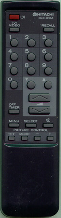 HITACHI 2573533 CLE878A Genuine  OEM original Remote