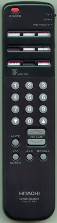 HITACHI 2573754 CLU671GR Genuine  OEM original Remote
