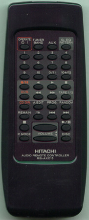 HITACHI 2573948 RBAXC15 Genuine  OEM original Remote