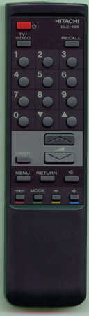 HITACHI 2574101 CLE898 Genuine  OEM original Remote