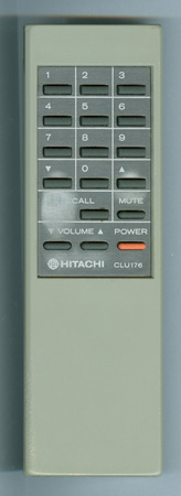 HITACHI 2582555 CLU176 Genuine  OEM original Remote