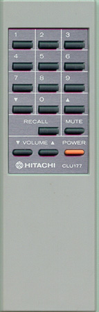 HITACHI 2583522 CLU177 Genuine  OEM original Remote