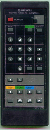 HITACHI 2584531 CLU280 Genuine  OEM original Remote