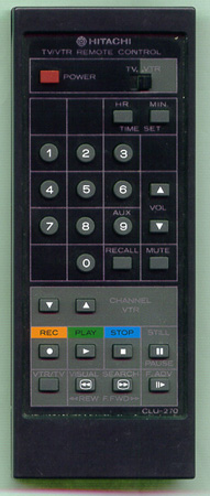 HITACHI 2584761 CLU270 Genuine  OEM original Remote