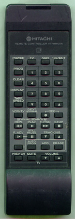 HITACHI 5614652 VTRM121A Genuine  OEM original Remote