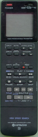 HITACHI 5614711 RM430A Genuine  OEM original Remote