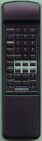 HITACHI 5616491 VTRM370A Genuine  OEM original Remote