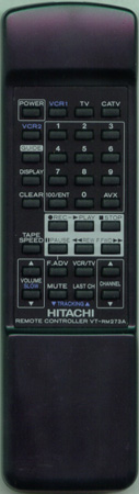 HITACHI 5616492 VTRM273A Genuine  OEM original Remote