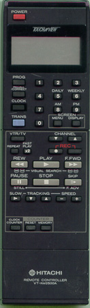 HITACHI 5618334 VTRM2500A Genuine  OEM original Remote