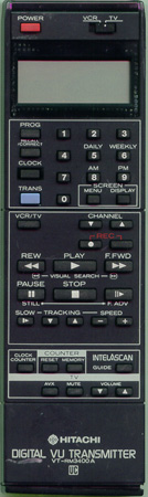 HITACHI 5618635 VTRM3400A Genuine  OEM original Remote