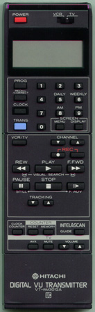 HITACHI 5618636 VTRM3012A Genuine  OEM original Remote