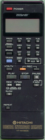 HITACHI 5637553 VTRM1350A Genuine  OEM original Remote
