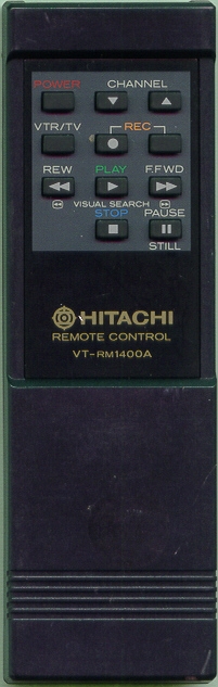 HITACHI 5638731 VTRM1400A Refurbished Genuine OEM Original Remote