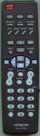 HITACHI HL00222 CLU413UI Genuine  OEM original Remote
