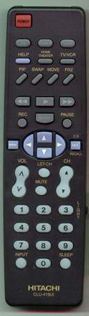 HITACHI HL00229 CLU419UI Genuine  OEM original Remote