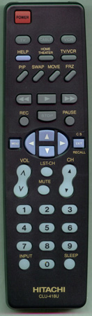 HITACHI HL00234 CLU418U Genuine  OEM original Remote