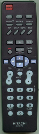 HITACHI HL00237 CLU417U2 Genuine  OEM original Remote
