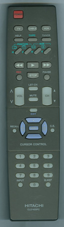 HITACHI HL00723 CLU433PC Genuine  OEM original Remote