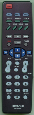 HITACHI HL00728 CLU436UI Genuine  OEM original Remote
