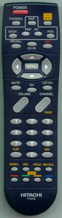 HITACHI HL01292 PRCU2 Genuine  OEM original Remote