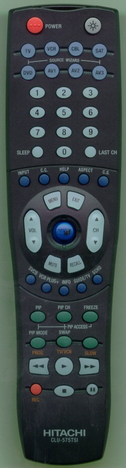 HITACHI HL01325 CLU575TSI Refurbished Genuine OEM Original Remote