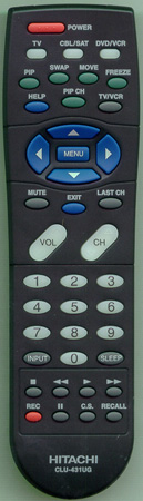 HITACHI HL01421 CLU431UG Genuine  OEM original Remote