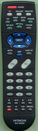 HITACHI HL01423 CLU432UG Genuine  OEM original Remote