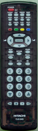 HITACHI HL01501 CLE945 Genuine  OEM original Remote