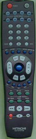 HITACHI HL01821 CLU5721TSI Genuine  OEM original Remote