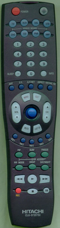 HITACHI HL01825 CLU5725TSI Genuine  OEM original Remote