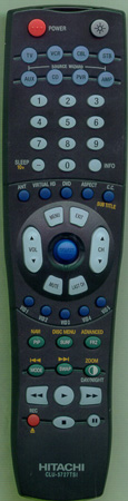 HITACHI HL01827 CLU-5727TSI Genuine OEM original Remote