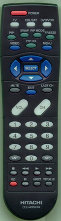 HITACHI HL01834 CLU4324UG Genuine  OEM original Remote