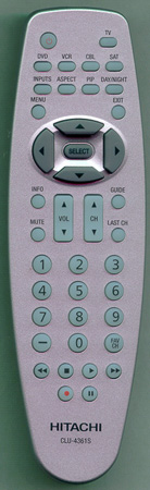 HITACHI HL02292 CLU4361S Genuine  OEM original Remote