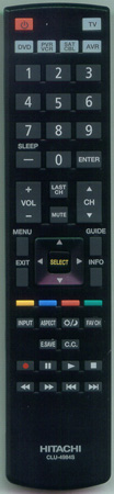 HITACHI HL02564 CLU4984S Genuine  OEM original Remote