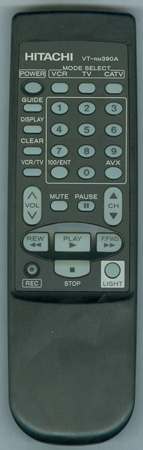 HITACHI HL10324 VTRM390A Genuine OEM original Remote