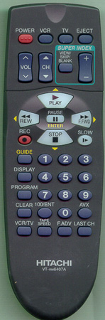 HITACHI HL11134 VTRM6407 Genuine  OEM original Remote