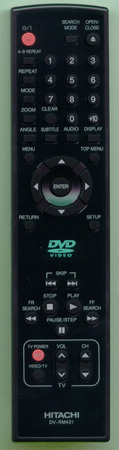 HITACHI NA020UD DVRM421 Genuine  OEM original Remote