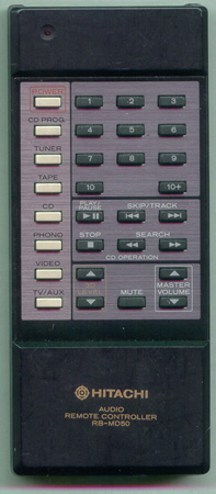 HITACHI RB-MD50 RBMD50 Genuine  OEM original Remote
