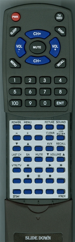 HITACHI 2573441 CLU620PR replacement Redi Remote