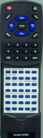 HITACHI 2573752 CLU670GR replacement Redi Remote