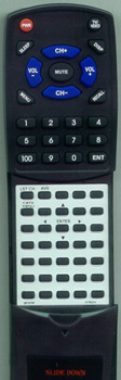 HITACHI 2573757 CLU681GR replacement Redi Remote
