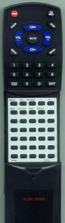 HITACHI 2970901 CLU790GR replacement Redi Remote