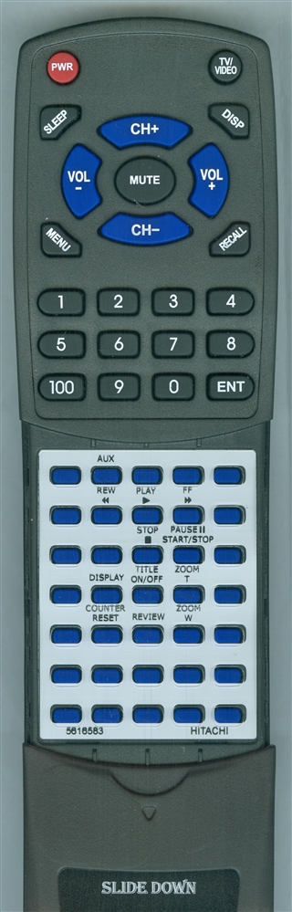 HITACHI 5616583 VM-RM38A replacement Redi Remote