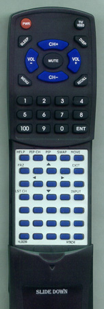 HITACHI HL00239 CLU4111U replacement Redi Remote