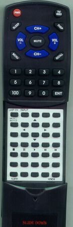 HITACHI HL00701 CLU362U replacement Redi Remote