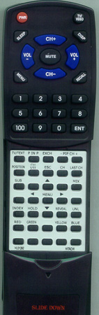HITACHI HL01292 PRCU2 replacement Redi Remote